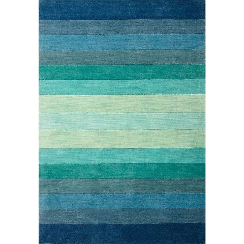 Ombre Blue-Green Striped
