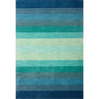 Ombre Blue-Green Striped